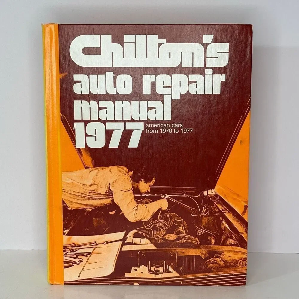 Vintage Chiltons’s Auto Repair Manual 1970-1977